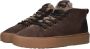 Blackstone SERMEQ ARNAQ CL258 Coffee Sneaker (mid) Dames Dark brown - Thumbnail 4