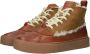 Blackstone SERMEQ NIVI CL206 Dijon Sneaker (high) Dames Brown - Thumbnail 2