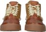 Blackstone SERMEQ NIVI CL206 Dijon Sneaker (high) Dames Brown - Thumbnail 7