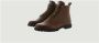 Blackstone SG49 OLD YELLOW LACE UP BOOT SHEEPSKIN Man Brown - Thumbnail 2