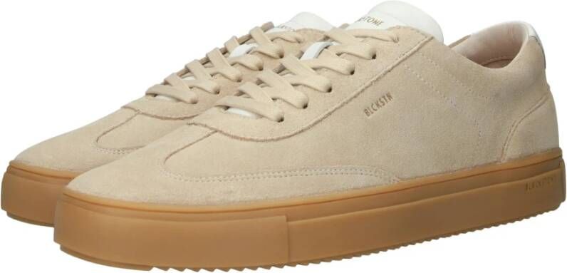 Blackstone Slate Harper Bleached Sand Sneaker (low) Beige Heren