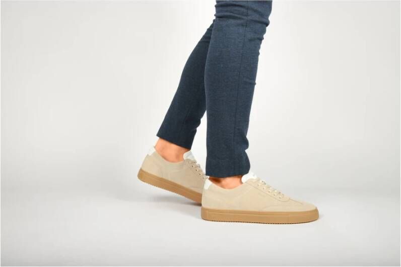 Blackstone Slate Harper Bleached Sand Sneaker (low) Beige Heren