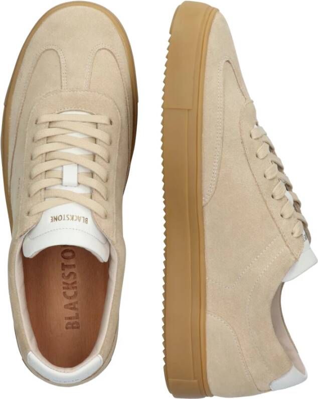 Blackstone Slate Harper Bleached Sand Sneaker (low) Beige Heren