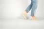 Blackstone SLATE HARPER DL271 Bleached Sand Sneaker (low) Dames Beige - Thumbnail 4