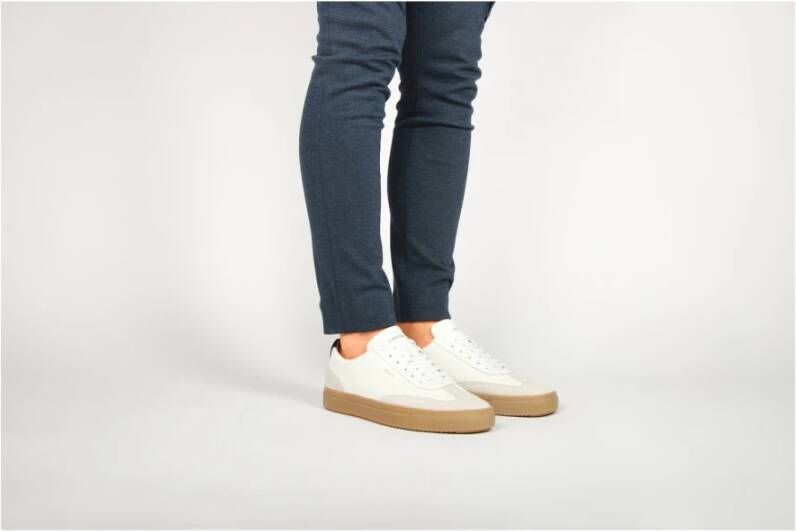 Blackstone Slate Harper White Black Sneaker (low) White Heren