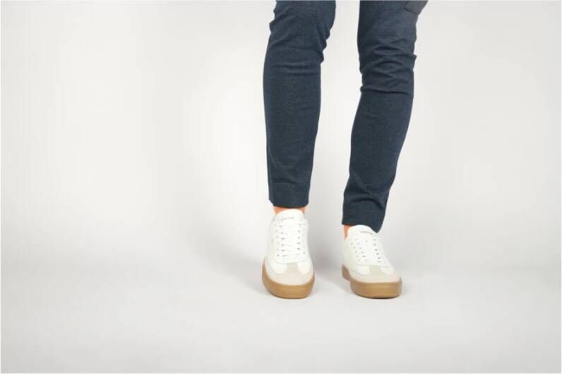 Blackstone Slate Harper White Black Sneaker (low) White Heren