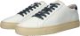 Blackstone SLATE ROSCOE PERF DG506 White Blue Sneaker (low) Heren White - Thumbnail 4