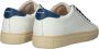 Blackstone SLATE ROSCOE PERF DG506 White Blue Sneaker (low) Heren White - Thumbnail 6
