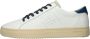 Blackstone SLATE ROSCOE PERF DG506 White Blue Sneaker (low) Heren White - Thumbnail 7