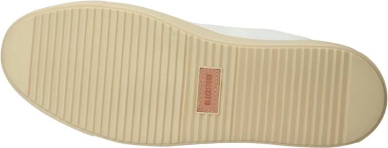Blackstone Slate Roscoe Perf White Blue Sneaker (low) White Heren