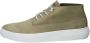 Blackstone Olijf Sneaker Mid-Top Stijlvolle Keuze Green Heren - Thumbnail 7