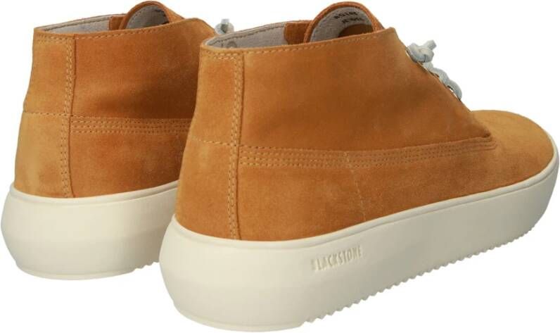 Blackstone Jewel Sneaker Mid-Top Stijl Orange Heren