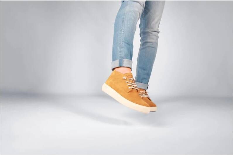 Blackstone Jewel Sneaker Mid-Top Stijl Orange Heren