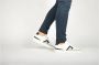 Blackstone MARBLE COLTON DG513 White Dark Blue Sneaker (low) Heren White - Thumbnail 2
