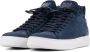 Blackstone Sneakers Heren Hoge sneakers Herenschoenen Nubuck SG28 Blauw - Thumbnail 5