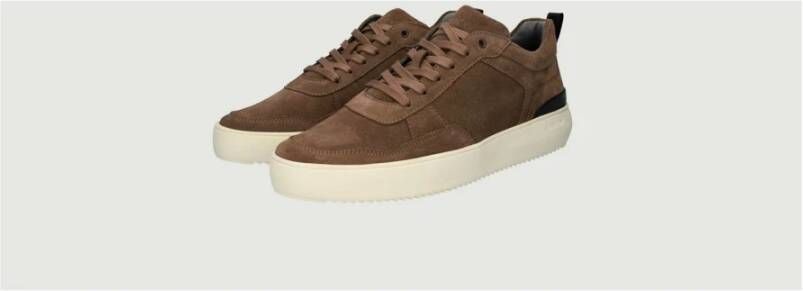 Blackstone Sneakers Bruin Heren