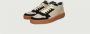 Blackstone Suede Vetersluiting G108 Angora Trainer White Heren - Thumbnail 4