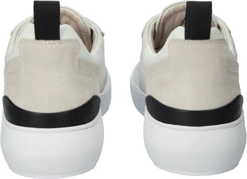 Blackstone Witte Sneaker Mid-Top White Heren