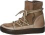 Blackstone UKI Ul87 Fossil High-Top Sheepskin Beige Dames - Thumbnail 9