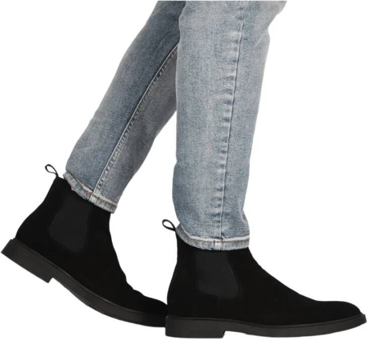 Blackstone Wg81 Black Chelsea Boot Zwart Heren