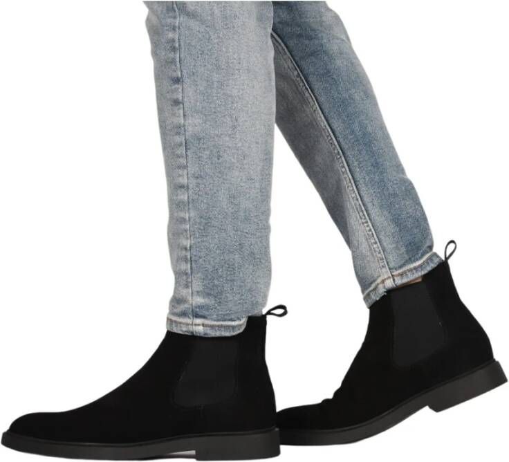 Blackstone Wg81 Black Chelsea Boot Zwart Heren