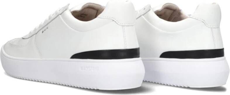 Blackstone Witte Lage Sneakers White Heren