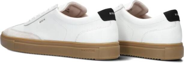 Blackstone Witte Leren Sneakers voor Mannen