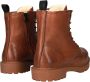 Blackstone WL02 CUOIO LACE UP BOOT SHEEPSKIN Vrouw Cognac - Thumbnail 4