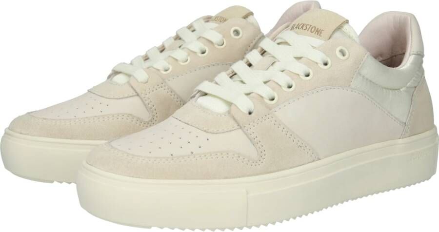 Blackstone Xw41 beige lage sneaker Beige Dames