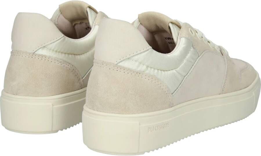 Blackstone Xw41 beige lage sneaker Beige Dames