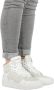 Blackstone KEYLA XW42 White Sneaker (high) Dames White - Thumbnail 15