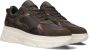 BLASZ Jana-09 Sneakers Dames Leren Sneaker Bruin - Thumbnail 3