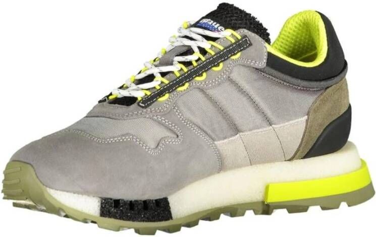 Blauer Ademend Mesh Bovenwerk Sneaker in Grijs Multicolor Heren