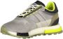 Blauer Ademend Mesh Bovenwerk Sneaker in Grijs Multicolor Heren - Thumbnail 2