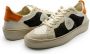 Blauer Beige en groene stoffen en leren schoenen Green Heren - Thumbnail 3