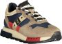 Blauer Blauwe Heren Sportschoenen Vetersluiting Multicolor Heren - Thumbnail 7