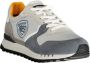 Blauer Sportieve Blauwe Sneakers met Contrastdetails Multicolor Heren - Thumbnail 9