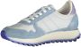 Blauer Blauwe Sportsneaker met Contrasterende Details Multicolor Dames - Thumbnail 14