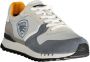 Blauer Sportieve Blauwe Sneakers met Contrastdetails Multicolor Heren - Thumbnail 6