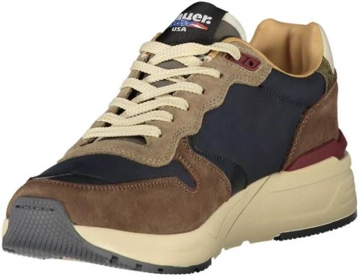 Blauer Blue Leather Sneaker