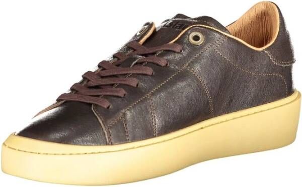 Blauer Bruine Polyester Sneaker