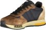 Blauer Bruine Sneakers Stijlvol Comfortabele Casual Look Multicolor Heren - Thumbnail 3