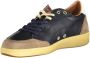 Blauer Bruine Polyester Sneakers voor Mannen Brown Heren - Thumbnail 6