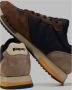 Blauer Bruine Sneakers Stijlvol Comfortabele Casual Look Multicolor Heren - Thumbnail 8