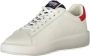Blauer Contrast Logo Leren Sneaker - Thumbnail 2
