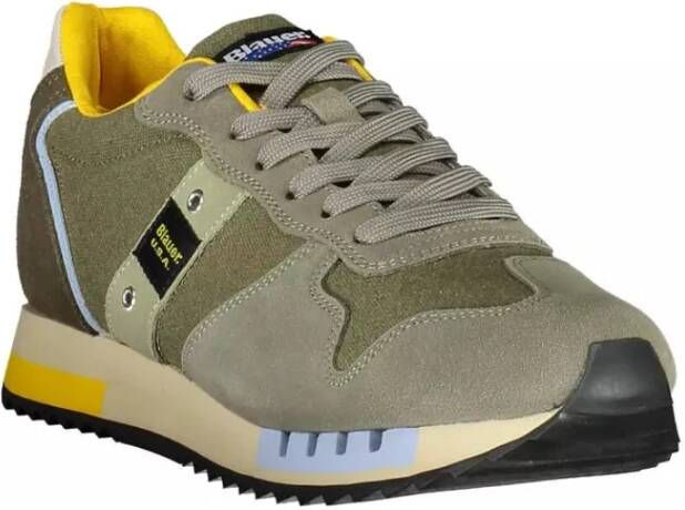 Blauer Green Polyester Sneaker Green Heren