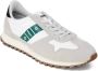 Blauer Sportieve Witte Sneakers voor Heren met Contrastdetails White Heren - Thumbnail 11