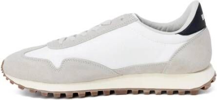 Blauer Sportieve Witte Sneakers voor Heren met Contrastdetails White Heren - Foto 12