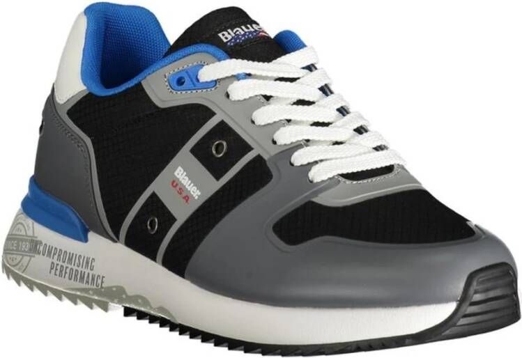 Blauer Grijze Polyester Sneaker Modern Ontwerp Multicolor Heren