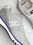 Blauer Grijze Sneakers Tokyo01 Leer Stof - Thumbnail 2